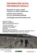 Curso de “Triformación Social sobre emprender en campo y ciudad. Proyectos rur-urbanos colaborativos” organizado por INTIA junto con CPAEN y la Asociación para la Agricultura Biodinámica en España
