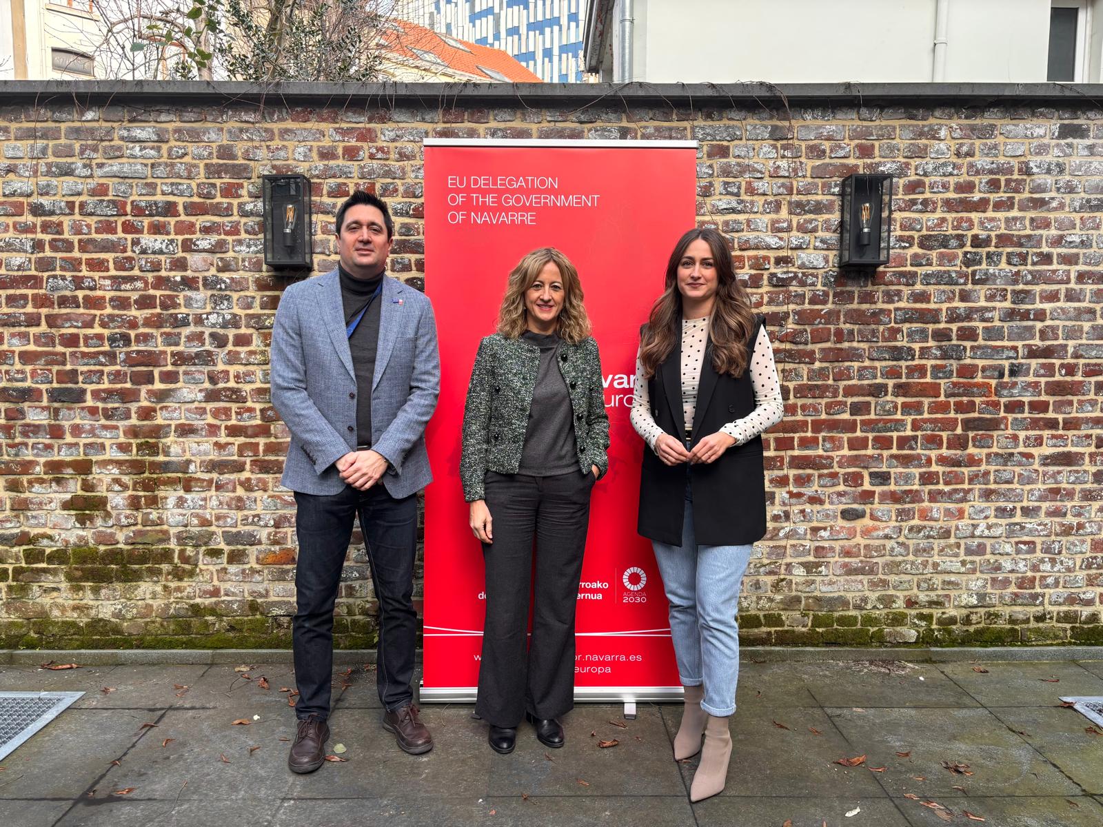 visita de INTIA en bruselas