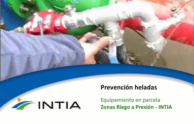 Prevención heladas zonas presión