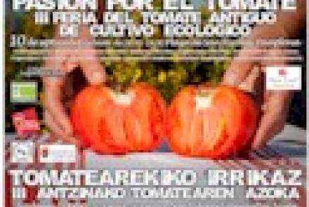 Pasión por el tomate. III Feria del Tomate Antiguo de Cultivo Ecológico