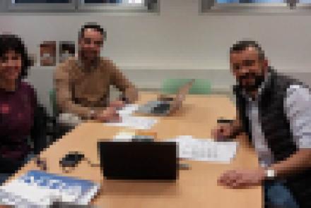 Reunión de trabajo entre INTIA y RENGRATI para revisar aspectos relativos al seguimiento de granjas típicas