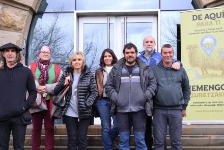 Junta directiva de la nueva asociacion LABURKI