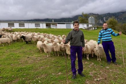 Cedente y relevista en la visita de hoy