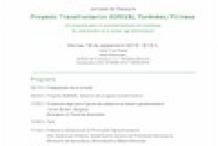 Jornada. Proyecto Transfronterizo AGRIVAL Pyrénées/Pirineos: Un proyecto para el acompañamiento de iniciativas de valorización en el sector agroalimentario