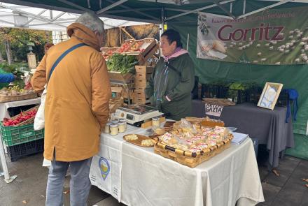 Un puesto de Basotxoa