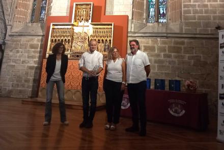 Momento de la entrega de premios 