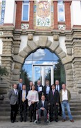 Una delegación institucional y empresarial de Arequipa (Perú) visita INTIA