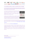 Las sociedades públicas, contra la violencia hacia las mujeres