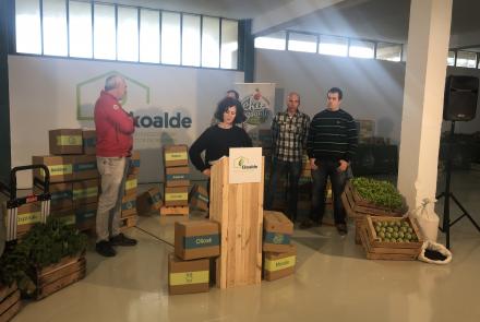 INTIA, CPAEN y AEN crean EKOALDE, centro de acopio y logística de la producción ecológica navarra