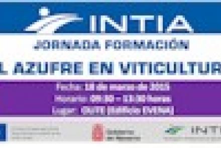 Convocatoria Jornada INTIA: El azufre en viticultura