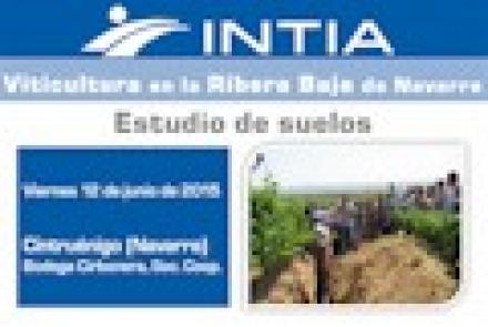 Próxima Jornada INTIA: Viticultura en la Ribera Baja de Navarra. Estudio de suelos